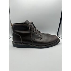 Danner Boots Mens 10.5 Brown Leather Wolf Creek Chukka Vibram Sole Lace Up